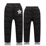 Baby Warm Down Pants Baby Boys GirlsTrousers Baby Girls Winter Pants Children Casual Trousers