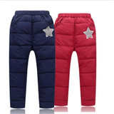 Baby Warm Down Pants Baby Boys GirlsTrousers Baby Girls Winter Pants Children Casual Trousers