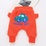 baby velvet pants cartoon infant trousers wholesale