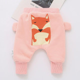 baby velvet pants cartoon infant trousers wholesale