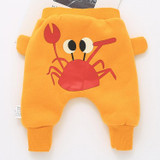 baby velvet pants cartoon infant trousers wholesale