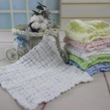 Baby Towel 6 Layers of Cotton Gauze Baby Face Towel Fold Towel infant Newborn Washing Feeding Slobber Towel size 28*28CM