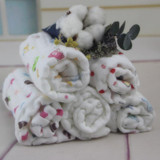 Baby Towel 6 Layers of Cotton Gauze Baby Face Towel Fold Towel infant Newborn Washing Feeding Slobber Towel size 28*28CM
