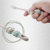 Baby toothbrush, animal Wheat Straw toothbrush, Kids children tooth brush, Soft Bristle Tooth Brush Mouth Clean Tool RA5-13H