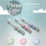 Baby toothbrush, animal Wheat Straw toothbrush, Kids children tooth brush, Soft Bristle Tooth Brush Mouth Clean Tool RA5-13H