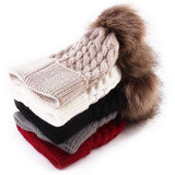 Baby Toddler Kids Boys Girls Knitted Caps Cute Hats Crochet Winter Warm Hat Cap 5 Colors