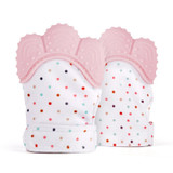 Baby Teethers Natural Silicone Gloves Teether Sensory Handmade Waterproof Fabric Newborn Teething Newborn Mom Kids Teether 1pcs