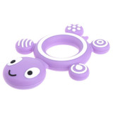 Baby Teether Cute Tortoise Safety Baby Kids Food Grade Silicone Teether Baby Chewing Toys