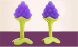 Baby Teether Fruit and Vegetable Shape Teether Silicone 2016 Brand New Baby Dental Care Toothbrush Training Baby Care Silicone