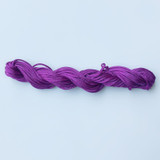 Baby Teether Accessories 15m Satin Nylon Cord for Silicone Teething Necklace Bracelet 1.5MM Silk Rope Cords for Pacifier Clip