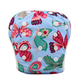 Baby Swimwear Washable Swim Diaper Cover Cloth Pants Reusable Baby Diapers Adjustable Infant Boy Girl Swimsuit Toddler Nappies
