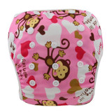 Baby Swimwear Washable Swim Diaper Cover Cloth Pants Reusable Baby Diapers Adjustable Infant Boy Girl Swimsuit Toddler Nappies