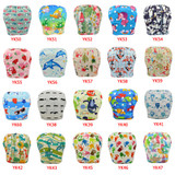 Baby Swimwear Washable Swim Diaper Cover Cloth Pants Reusable Baby Diapers Adjustable Infant Boy Girl Swimsuit Toddler Nappies