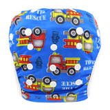 Baby Swimwear Washable Swim Diaper Cover Cloth Pants Reusable Baby Diapers Adjustable Infant Boy Girl Swimsuit Toddler Nappies