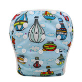 Baby Swimwear Washable Swim Diaper Cover Cloth Pants Reusable Baby Diapers Adjustable Infant Boy Girl Swimsuit Toddler Nappies