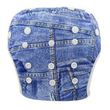 Baby Swimwear Washable Swim Diaper Cover Cloth Pants Reusable Baby Diapers Adjustable Infant Boy Girl Swimsuit Toddler Nappies