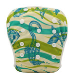 Baby Swimwear Washable Swim Diaper Cover Cloth Pants Reusable Baby Diapers Adjustable Infant Boy Girl Swimsuit Toddler Nappies