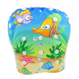 Baby Swimwear Washable Swim Diaper Cover Cloth Pants Reusable Baby Diapers Adjustable Infant Boy Girl Swimsuit Toddler Nappies