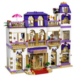 BELA Friends Series Heartlake Grand Hotel Model Building Blocks Enlighten DIY Figure Toys For Children Compatible Legoe