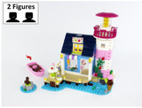 BELA Building Blocks 10540 Friends Figures Heartlake Lighthouse 41094 Model Compatible Legoed Figure Toy For Children