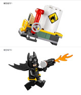 Bela 10626 Batman Movie The Joker Balloon Escape Man-Bat Building Block Toys Children Gifts Batman 70900