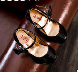 Bekanille Girls Leather Shoes Autumn Bowtie Sandals 2018 New Children Shoes High Heels Princess Sweet Sandals For Girls K3146