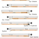 BEILI Pink 12 pieces Goat Hair Essential Premium Foundation Eye shadow Blush Powder Highlighter Concealer Makeup Brushes Set