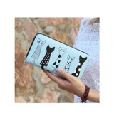 Beibaobao New Women Wallets fashion style Dollar price Leather Wallet carton cat Day Clutch Purse card holder long female purse