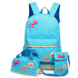 Beibaobao Girl School Bags For Teenagers backpack set women shoulder travel bags 3 Pcs/Set rucksack mochila knapsack LM3582mf