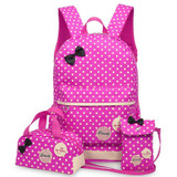 Beibaobao Girl School Bags For Teenagers backpack set women shoulder travel bags 3 Pcs/Set rucksack mochila knapsack LM3582mf