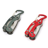 Behokic Multitool Knife Folding Pocket Tool with Plier Screwdriver Bottle Opener Carabiner Keychain Travel Survival