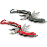 Behokic Multitool Knife Folding Pocket Tool with Plier Screwdriver Bottle Opener Carabiner Keychain Travel Survival