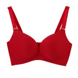 BEFORW Sexy Underwear Women Bra Adjustable Brassiere Seamless Intimates Super Push Up Big Size C Cup Strappy Bra Black Lingerie