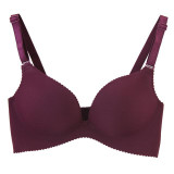 BEFORW Sexy Underwear Women Bra Adjustable Brassiere Seamless Intimates Super Push Up Big Size C Cup Strappy Bra Black Lingerie