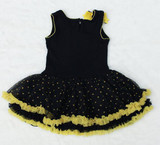 Bees Baby Girls Dresses TUTU Dress Cute Baby Girl clothes Baptism dress gowns newborn baby girl summer clothing