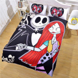 BeddingOutlet Nightmare Before Christmas Bedding Set Qualified Bedclothes Unique Design No Fading Duvet Cover Twin Full Queen