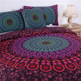 BeddingOutlet Mandala Bedding Posture Million Romantic Soft Bedclothes Plain Twill Bohemain Duvet Cover Set 4pcs