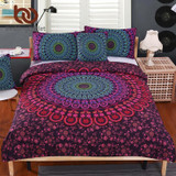 BeddingOutlet Mandala Bedding Posture Million Romantic Soft Bedclothes Plain Twill Bohemain Duvet Cover Set 4pcs