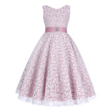 Grace Karin Flower Girl Dresses 2018 Summer Sleeveless O Neck For Wedding Pageant Princess Dress Girls Evening Gowns