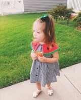 Girl Casual Cute Princess Wedding Summer Party Casual Dress Cute Baby Girls Infant Clothing Tops Dresses