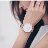 GIMTO luxury Fashion Women's watches quartz watch bracelet wristwatches leather band women dreaa watches
