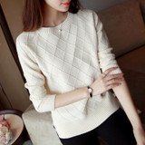 GIGIGO thick Warm Women Sweater Autumn Winter Fashion Knitted Tops Long Sleeve Loose Female Sweater And Pullover Pull Femme