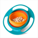 Gift Kid Boy Girl Gyro Feeding Toy Bowl Dishes Non Spill Universal 360 Rotate Technology Funny Promotion