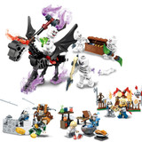 Ghost Tribes Series Knight Skeleton War Action Figures Building Block Compatible Legoe Enlighten Brick Toys For Children Friends