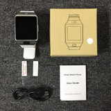GETIHU Wearable Devices DZ09 Smart Watch Support SIM TF Card Electronics Wrist Phone Watch For Android smartphone Smartwatch