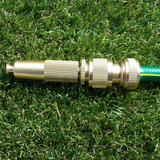 Gesu adjustable Garden water gun brass water spray Switcher nozzle quick connector adaptor for car wash watering flower 4471Snz