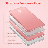 GerTong Luxury PC Cell Phone Cover Matte Case For Meizu M3S Mini M3 M5 Note MX6 U10 U20 Plastic Hard Back Cases