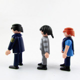 Germany Genuine Playmobil Police prisoners Blocks Dolls Accessory Secret Princess Castle Building Blocks Mini Bricks Toy Gift