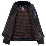Genuine sheepskin leather genuine motorcycle stylish jacketM7