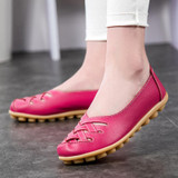 Genuine leather summer women flats shoes 2017 casual flat shoes women loafers shoes leather red flat women's shoes Genuine leather summer women flats shoes 2017 casual flat shoes women loafers shoes leather red flat women's shoes